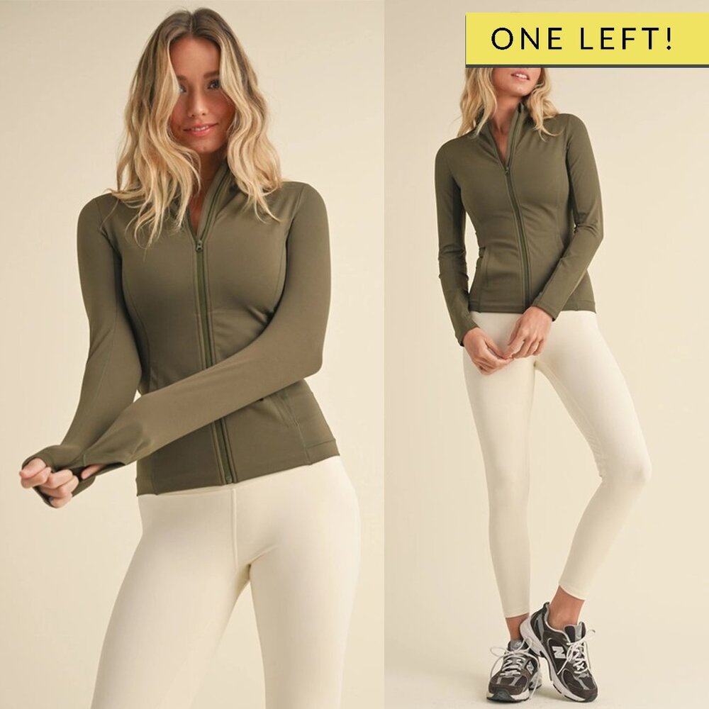 Jackie Butter Soft Fitted Jacket | Women's Activewear Top | Athleisurewear